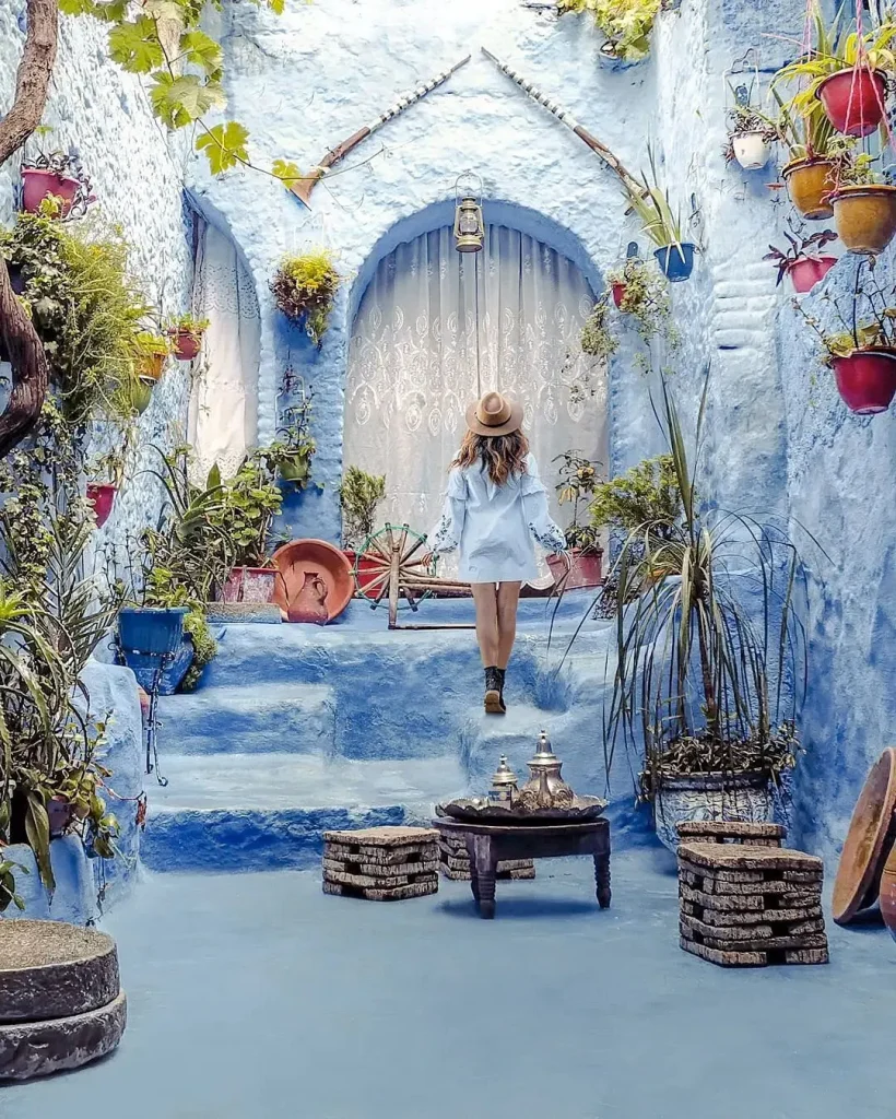 Chefchaouen blue streets